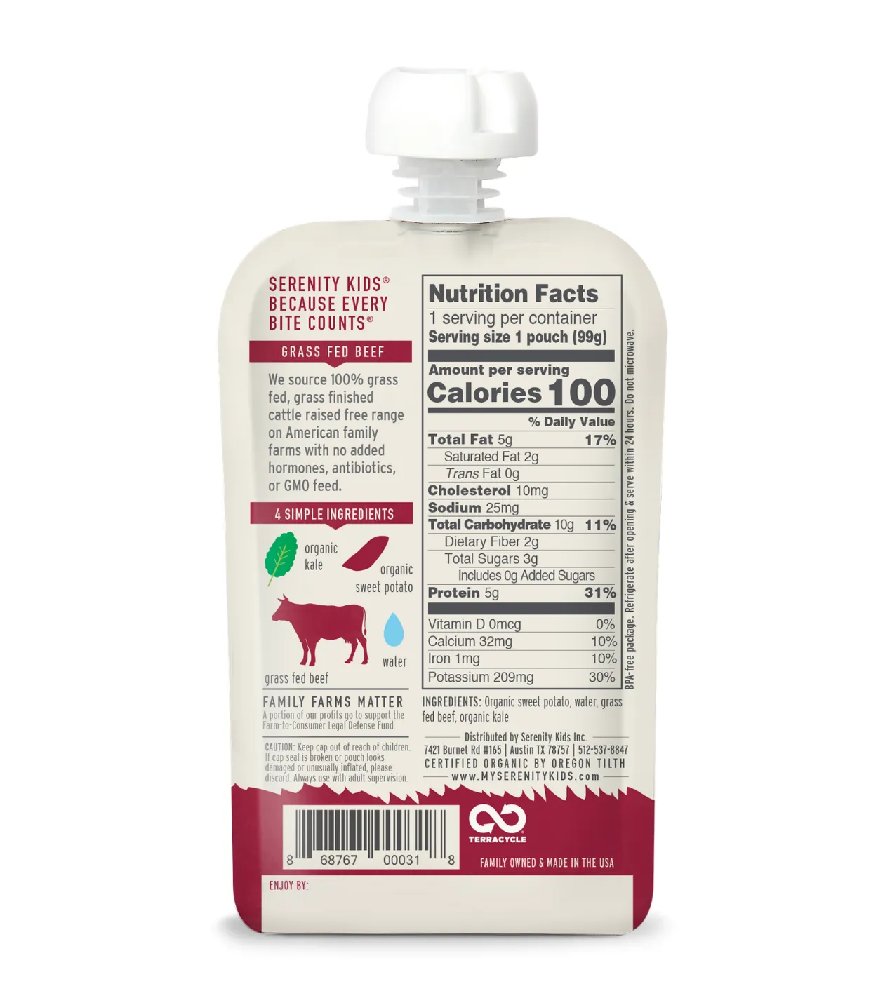 Meat & Veggies Baby Food Variety Pack