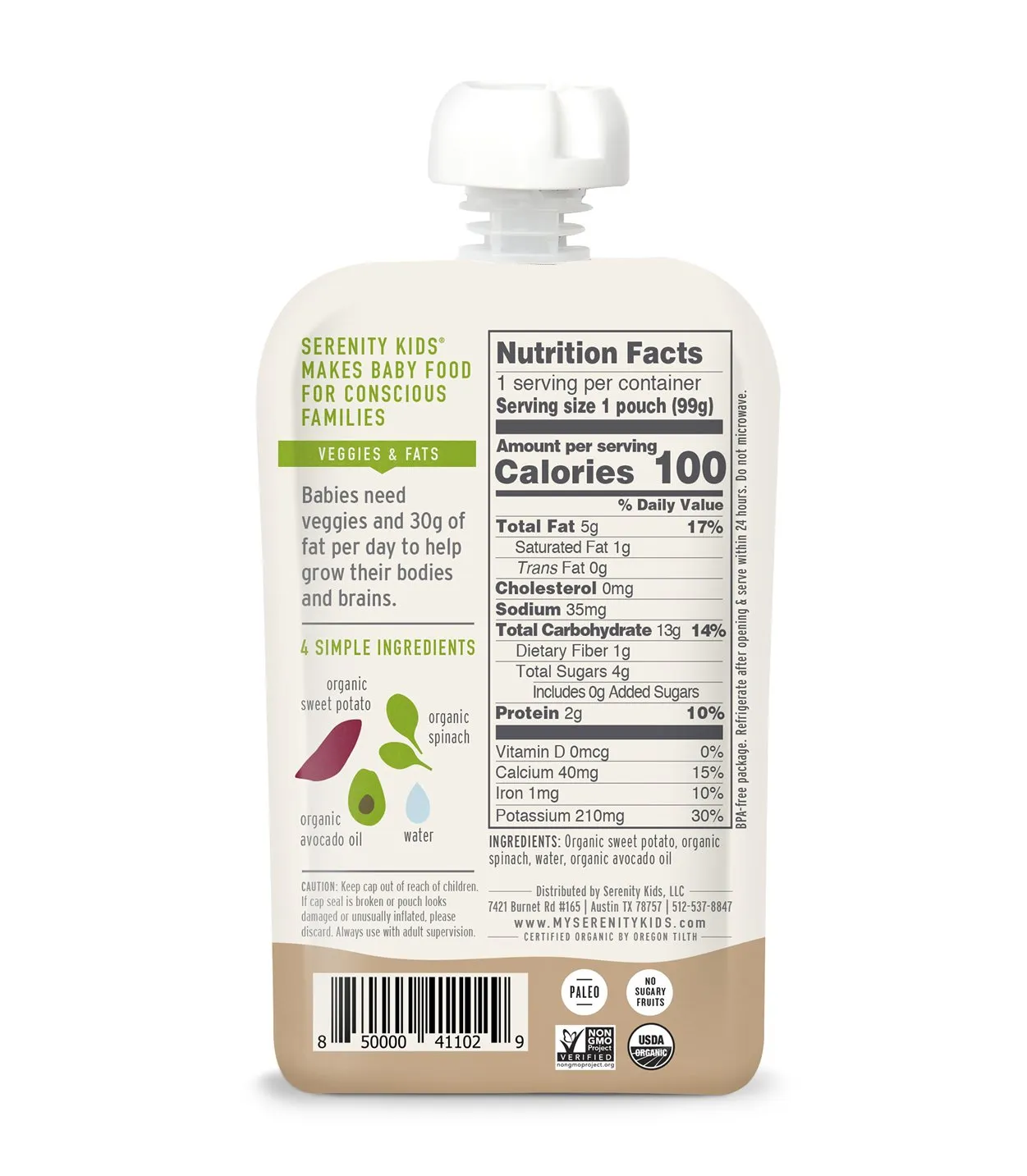 Meat & Veggies Baby Food Variety Pack