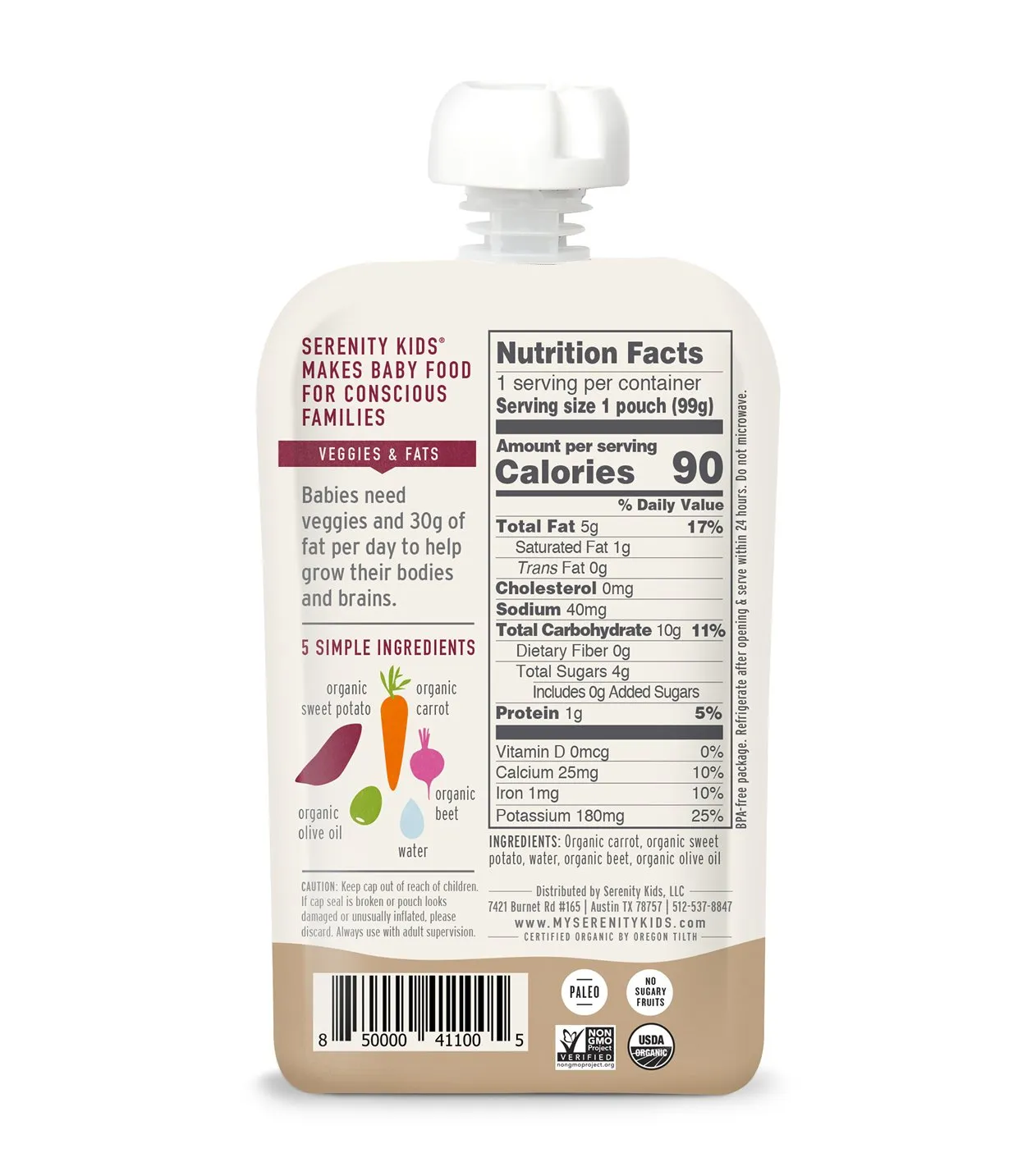 Meat & Veggies Baby Food Variety Pack