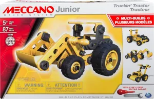 Meccano-Erector Junior, Truckin' Tractor, 4 Model Building Kit