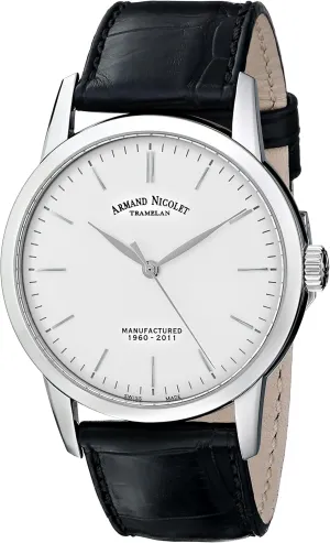 Men's 9670A-AG-P670NR1 L10 Limited Edition Stainless Steel Classic Hand Wind Watch