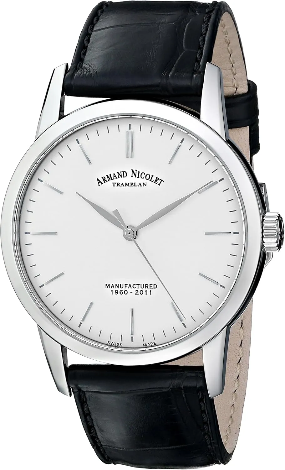 Men's 9670A-AG-P670NR1 L10 Limited Edition Stainless Steel Classic Hand Wind Watch