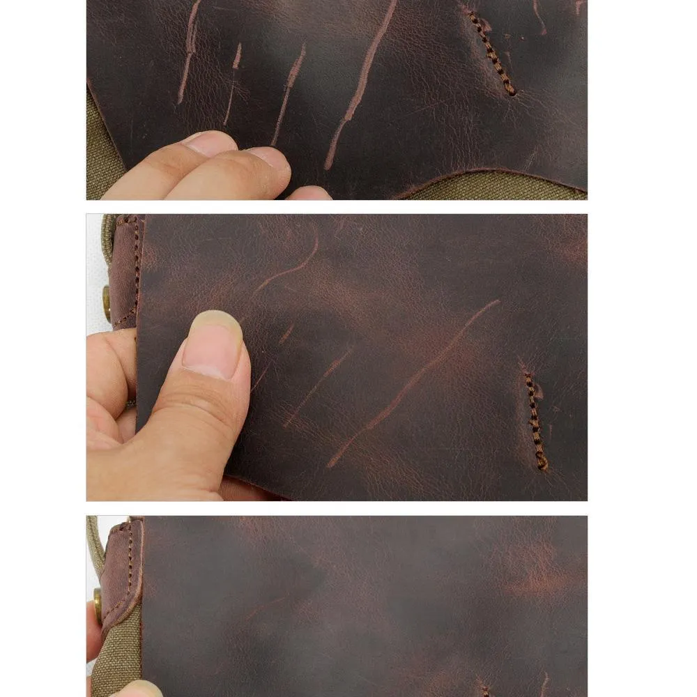 Men's Genuine Leather Sling Bag