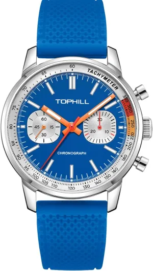 Mens Watches Chronograph 40mm Seagull Movement 1963 Pilots Mens Racing Chronograph Hand Wind Mechanical Watch Original ST1901 Movement Sapphire Luminous Pilot Wristwatches