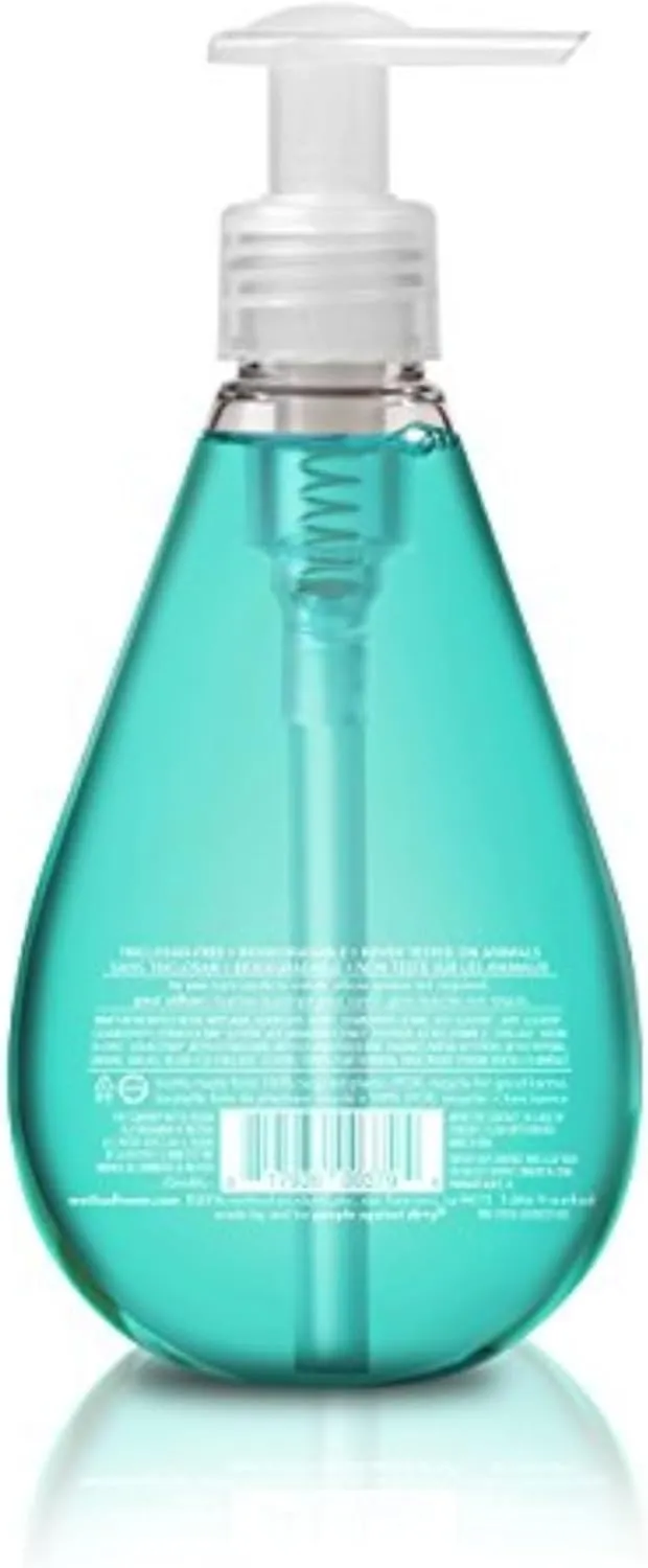 Method Gel Hand Soap, Waterfall, Biodegradable Formula, 12 Fl Oz (Pack of 6)