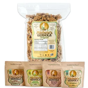 Michele's Original Bulk and Michele's Mini Snack Packs, Gluten Free & Non-GMO, Variety Pack