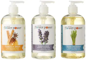 Moisturizing Liquid Hand Soap – Citrus & Spice, Lavender & Lemongrass – Plant-Based   Aloe Vera – Scented w/ Essential Oils – Natural Hand Wash – 12 Fl Oz Pump Bottles (Pack of 3)