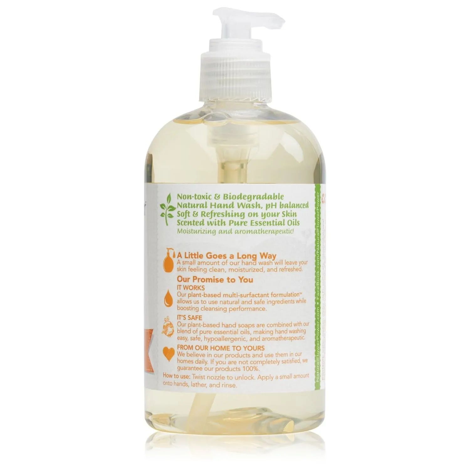 Moisturizing Liquid Hand Soap – Citrus & Spice – Plant-Based   Aloe Vera – Scented w/ Essential Oils – Natural Hand Wash Kitchen   Bathroom – 12 Fl Oz Pump Bottles (Pack of 3)