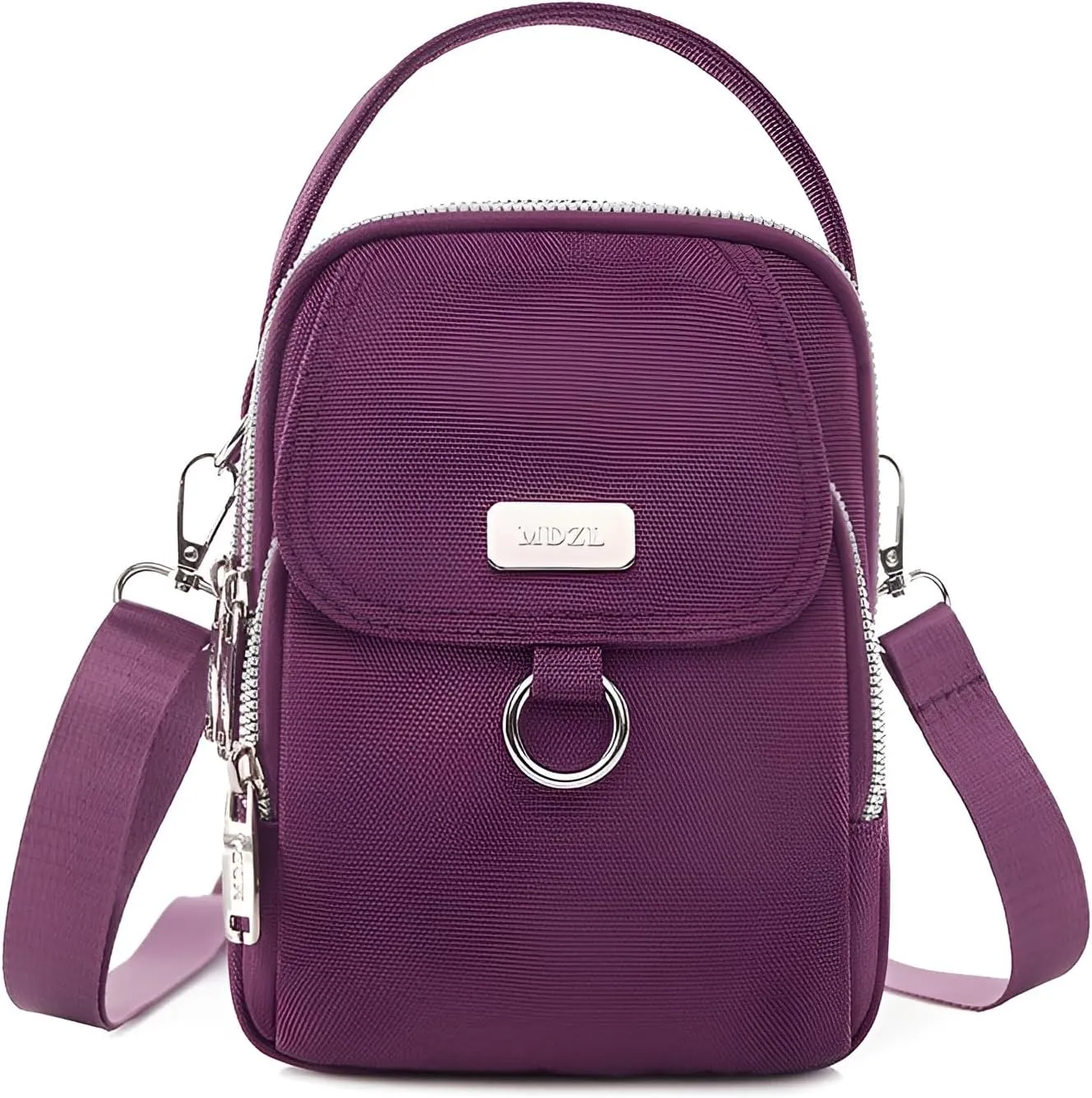Mokcoliy]【Versatile Crossbody Bag Women's Korean Fashion Small Shoulder Purse, Breathable Oxford Mom Handbag with Adjustable Strap, Lightweight Daily Use Accessory for Casual Outfits