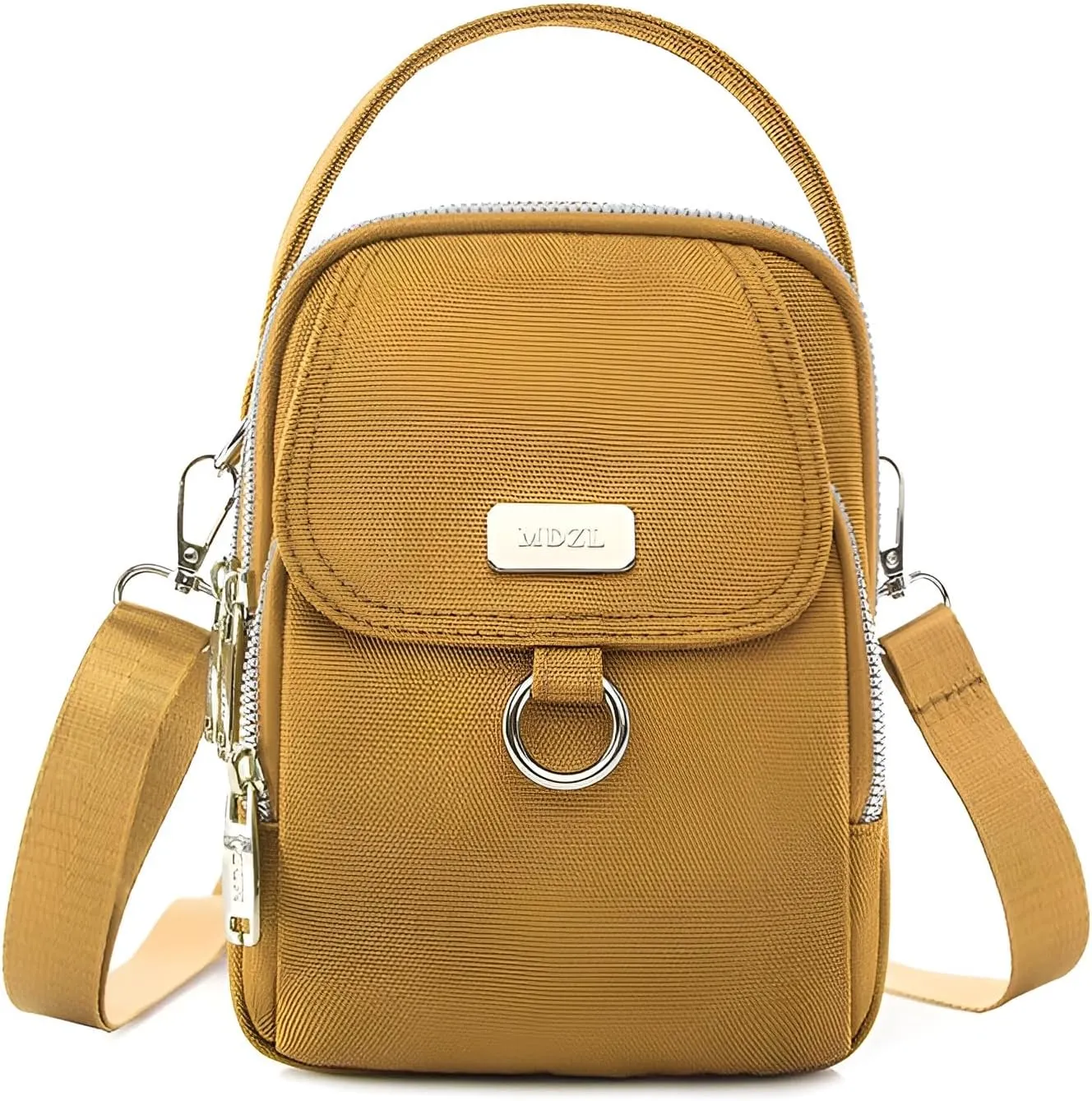 Mokcoliy]【Versatile Crossbody Bag Women's Korean Fashion Small Shoulder Purse, Breathable Oxford Mom Handbag with Adjustable Strap, Lightweight Daily Use Accessory for Casual Outfits