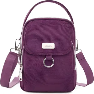 Mokcoliy]【Versatile Crossbody Bag Women's Korean Fashion Small Shoulder Purse, Breathable Oxford Mom Handbag with Adjustable Strap, Lightweight Daily Use Accessory for Casual Outfits