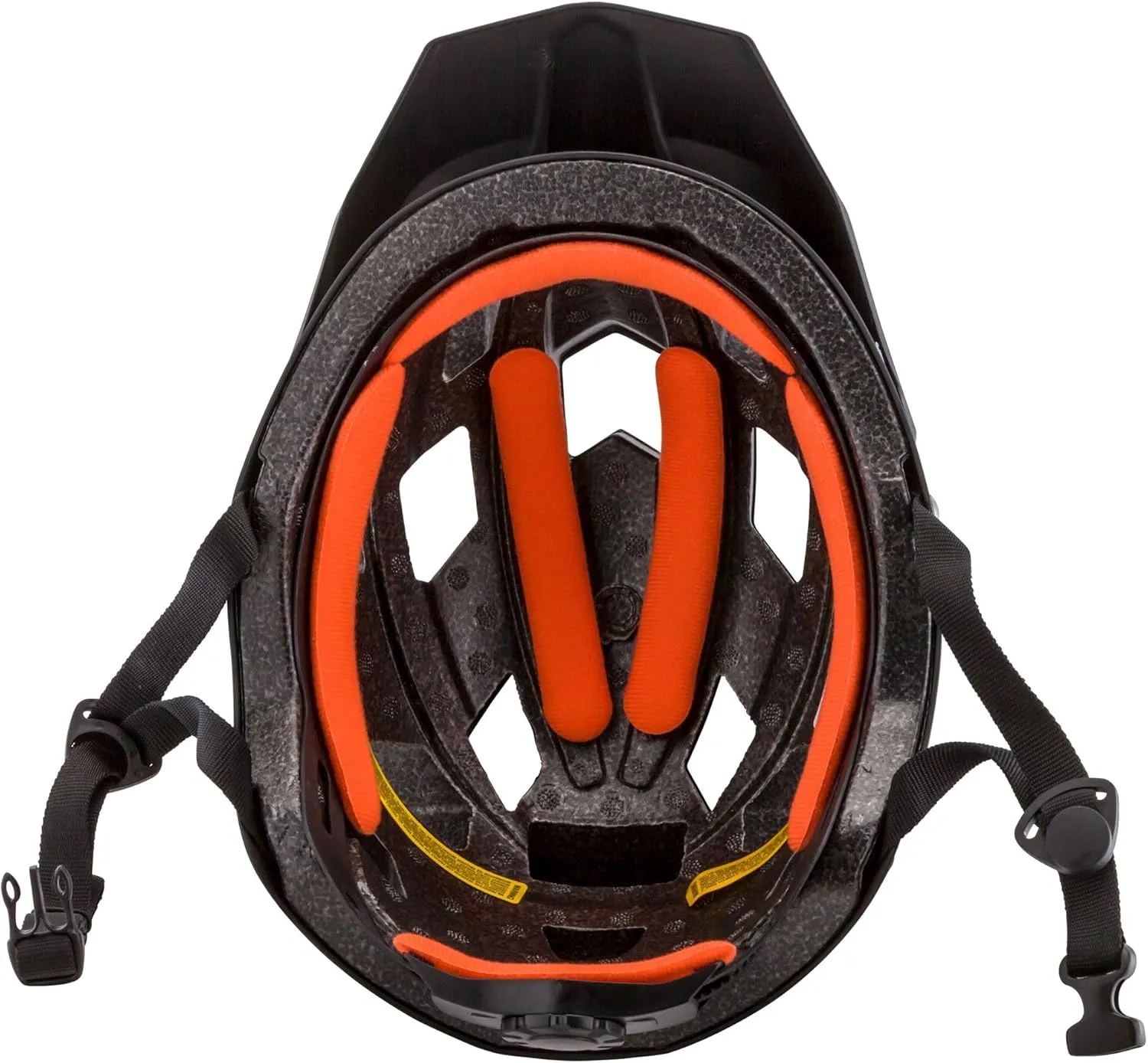 Mongoose Capture Bike Helmet with Go Pro Action-Camera Mount, for Youth Boys Girls or Adult Men Women, Trail-Inspired Design, Lower Back-of-Head Coverage and Extended Visor with 15 Air Vents, Black