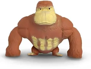 Monkey Stretch Gorilla Figure Gorilla Latex Gorilla Soft Stretchy Gorilla Toy Stretchy Gorilla Action Figure for Kids Child Boys Girls