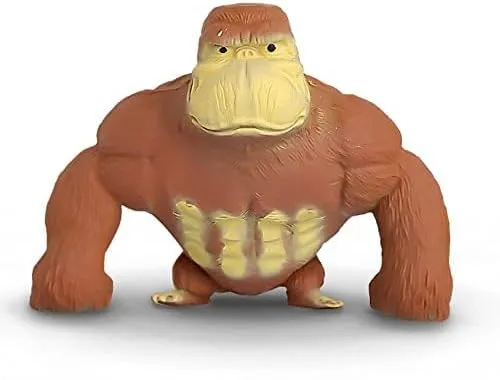 Monkey Stretch Gorilla Figure Gorilla Latex Gorilla Soft Stretchy Gorilla Toy Stretchy Gorilla Action Figure for Kids Child Boys Girls