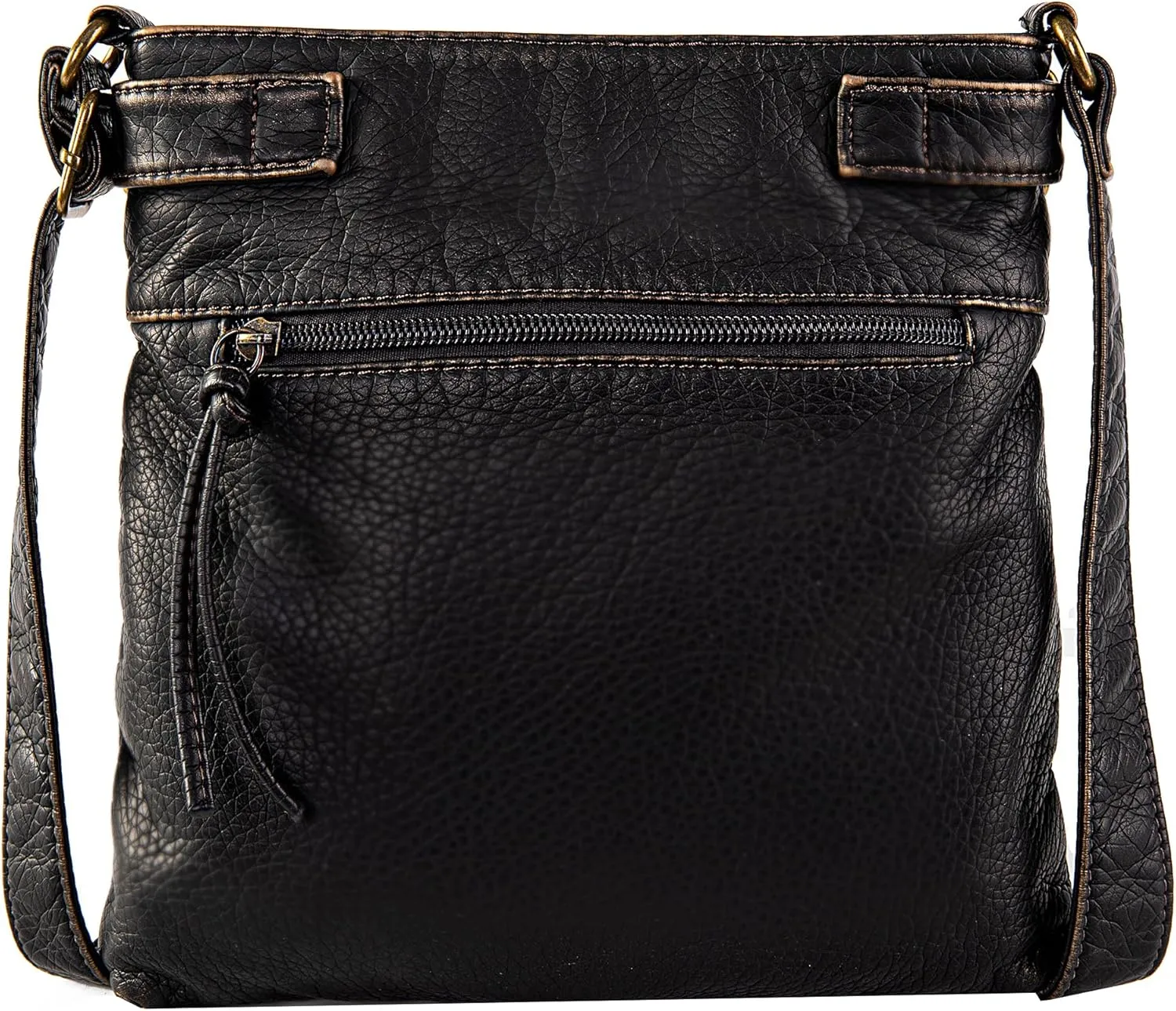 Montana West Crossbody Bag for Women Multi Pocket Shoulder Medium Travel Purses Ultra Soft Washed Leather