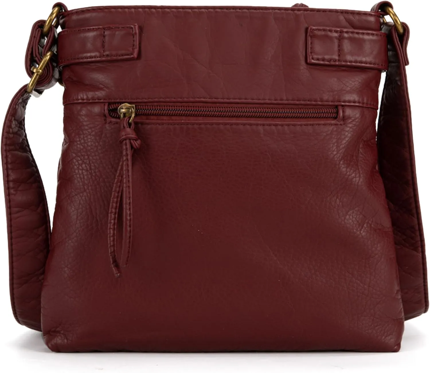 Montana West Crossbody Bag for Women Multi Pocket Shoulder Medium Travel Purses Ultra Soft Washed Leather