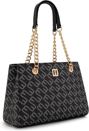 Montana West MEDIUM Tote Bag for Women Quilted Chain Handbags Shoulder Purse