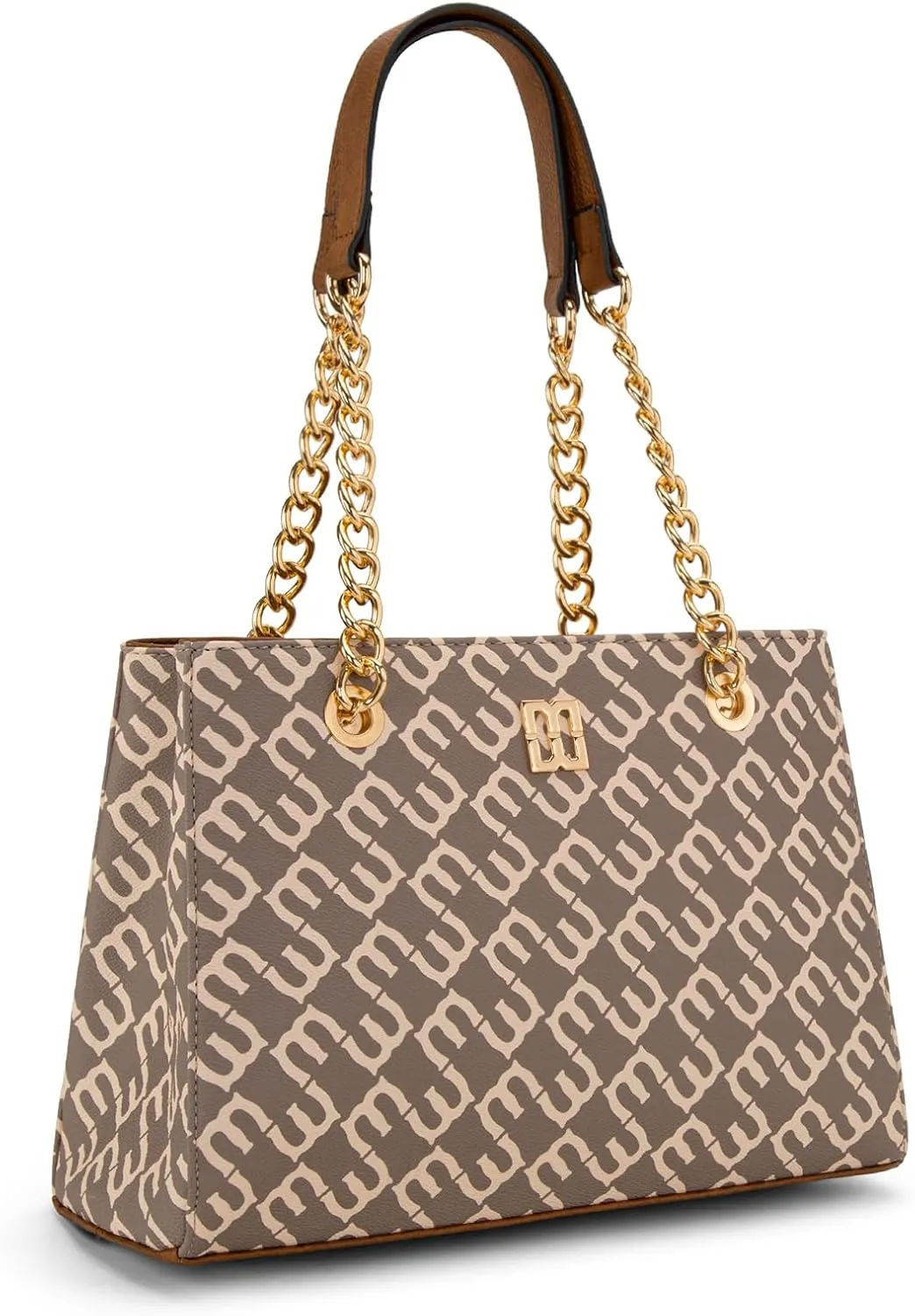 Montana West MEDIUM Tote Bag for Women Quilted Chain Handbags Shoulder Purse