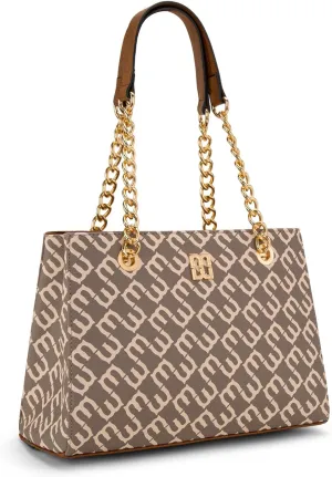Montana West MEDIUM Tote Bag for Women Quilted Chain Handbags Shoulder Purse