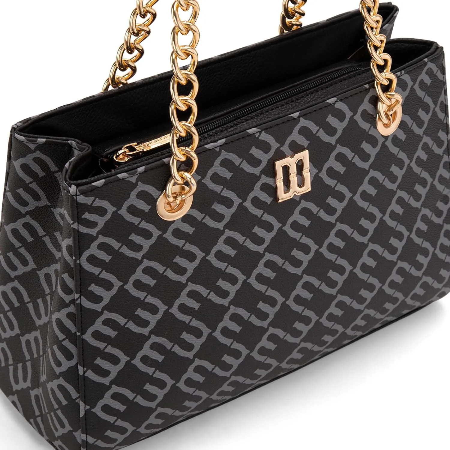 Montana West MEDIUM Tote Bag for Women Quilted Chain Handbags Shoulder Purse