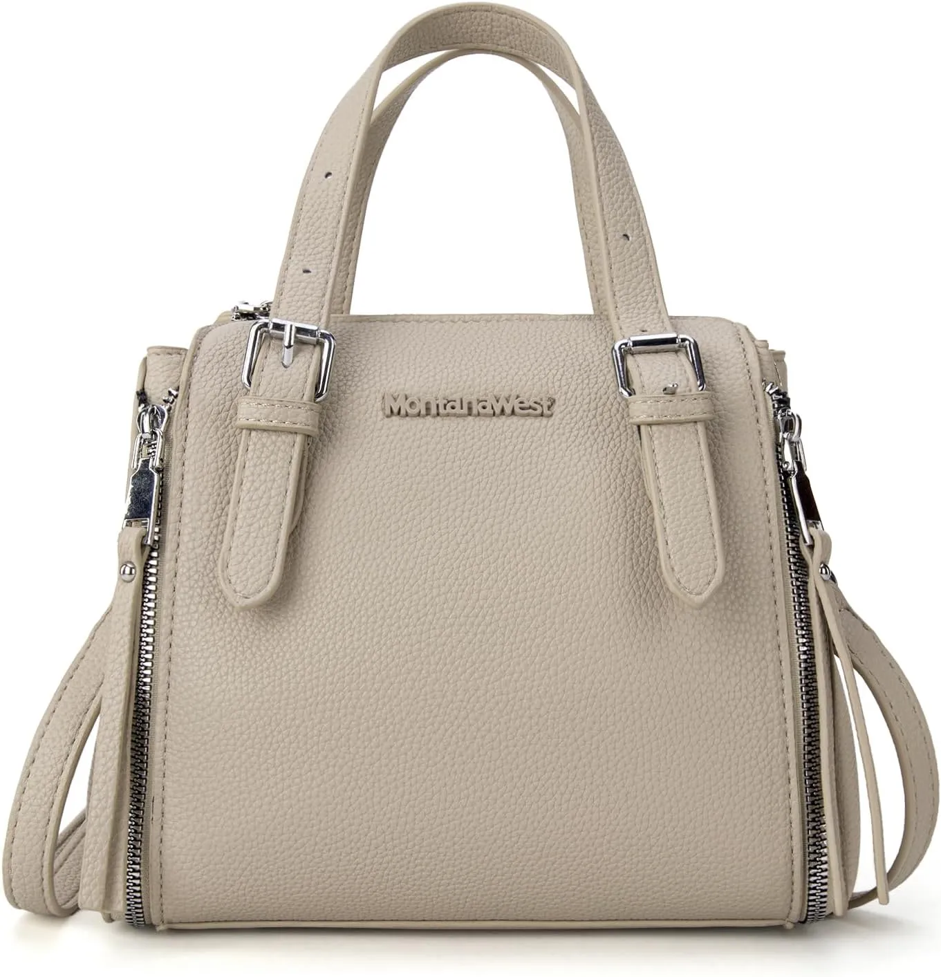 Montana West Small Satchel Purses and Handbags for Women Top-handle Crossbody Bag with Detachable Straps