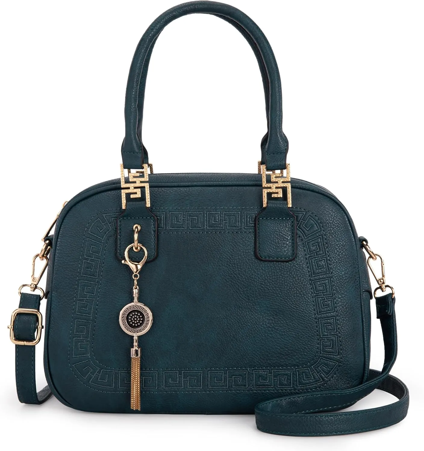 Montana West Small Top Handle Purse for Women Crossbody Satchel Handbag Barrel Bag