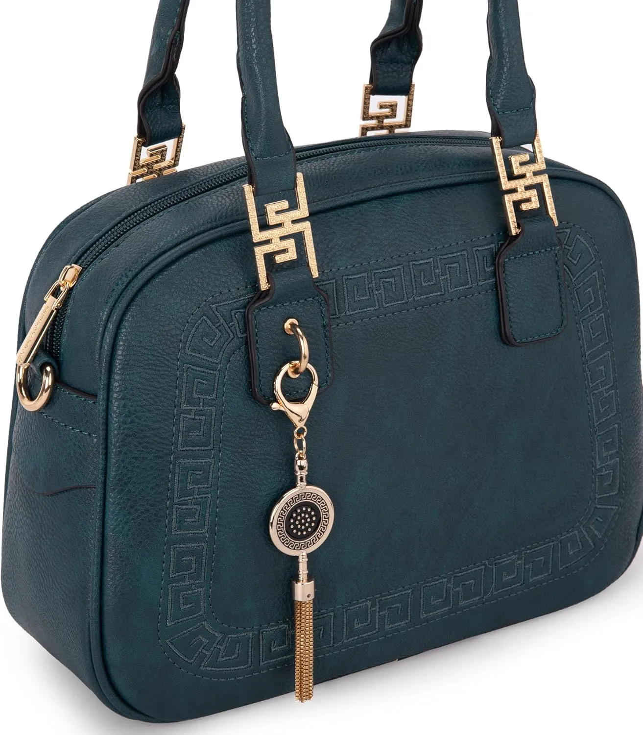 Montana West Small Top Handle Purse for Women Crossbody Satchel Handbag Barrel Bag