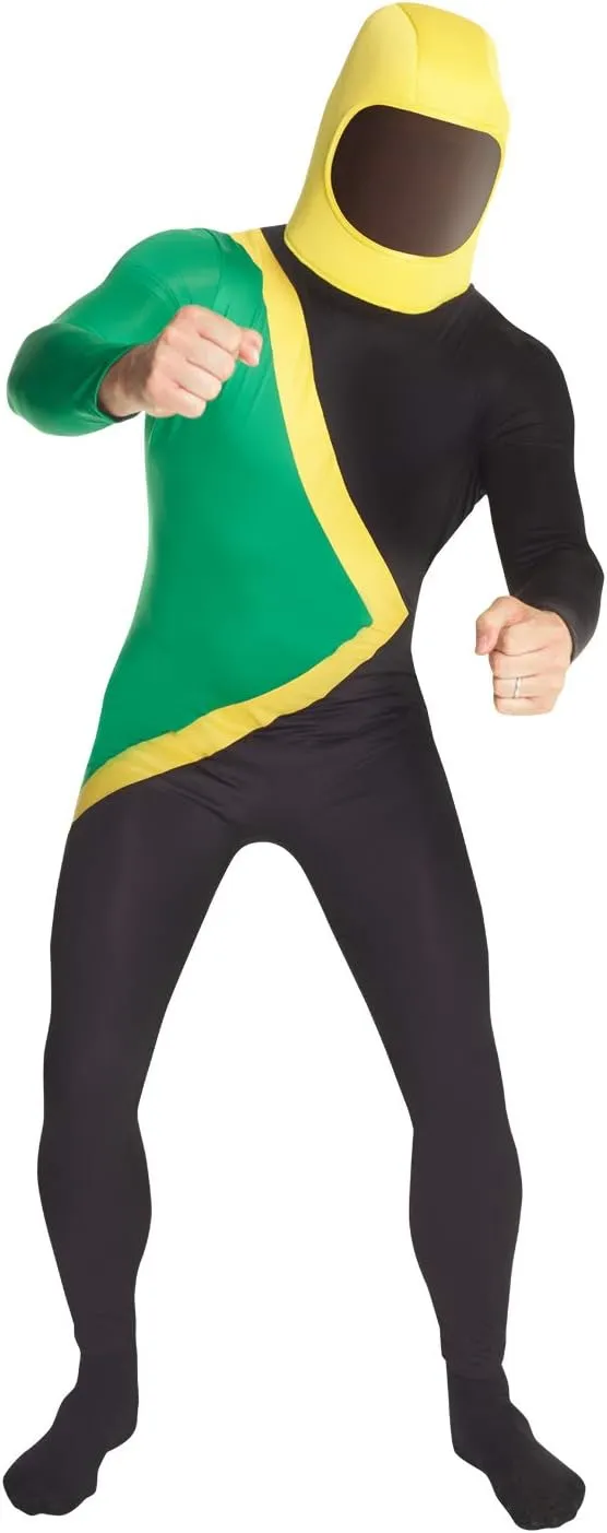 Morphsuits Men's Jamaican Bobsled Cool Runnings Halloween Costume