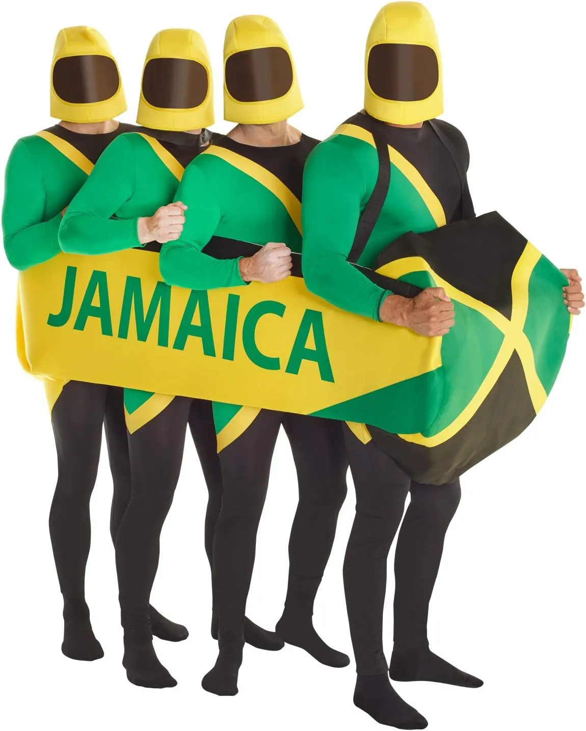 Morphsuits Men's Jamaican Bobsled Cool Runnings Halloween Costume