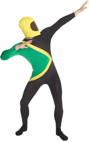 Morphsuits Men's Jamaican Bobsled Cool Runnings Halloween Costume