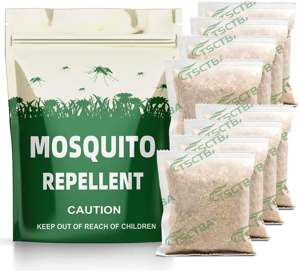 Mosquito Repellent Pouches, Mosquito Repellent for Patio, Mosquito Repellent Outdoor Patio, Mosquito Deterrent Indoor,Mosquito Control, Keep Mosquitoes Away from Home,Patio,Camping,Car&More-8P