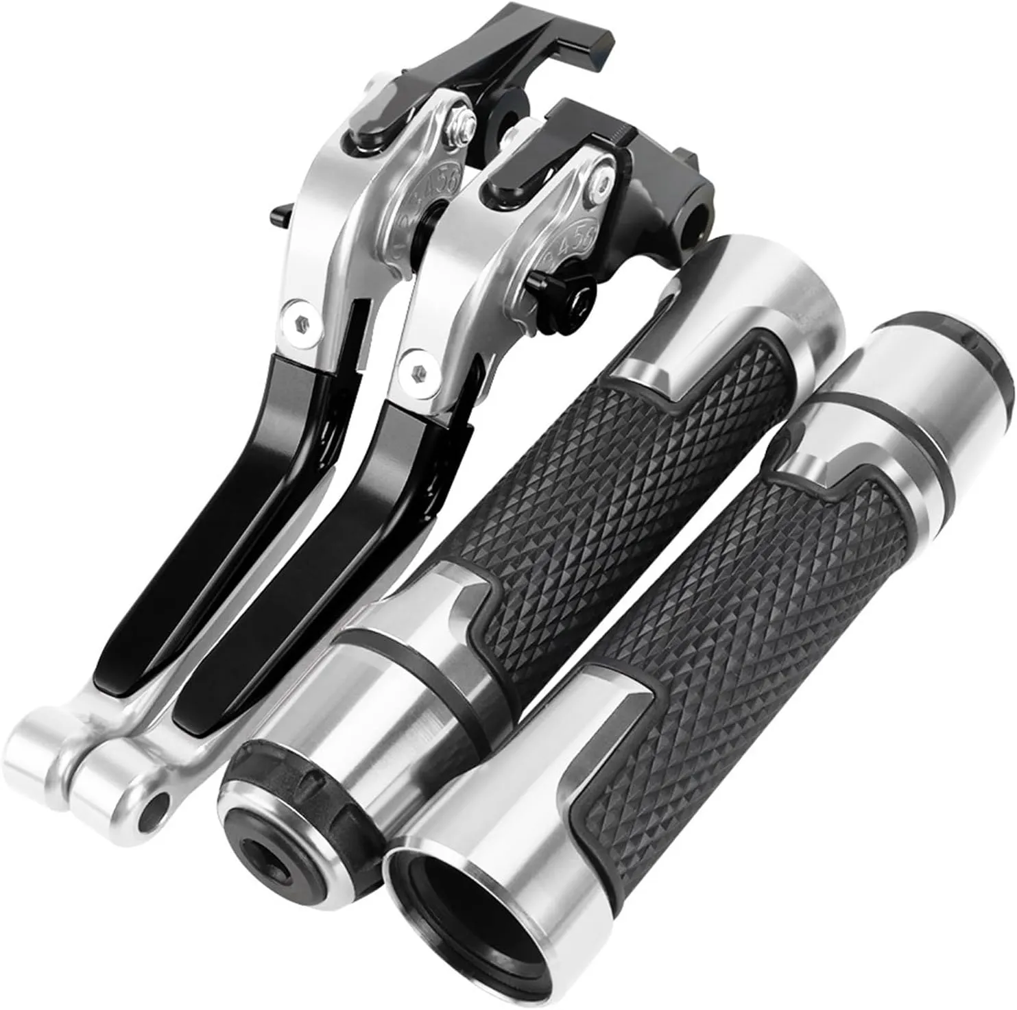 Motorcycle Accessories Brake Clutch Levers Handlebar Handle bar Hand Grips Ends for H┐onda CRF1100L A┐frica T┐Win CRF 1100 L(C)