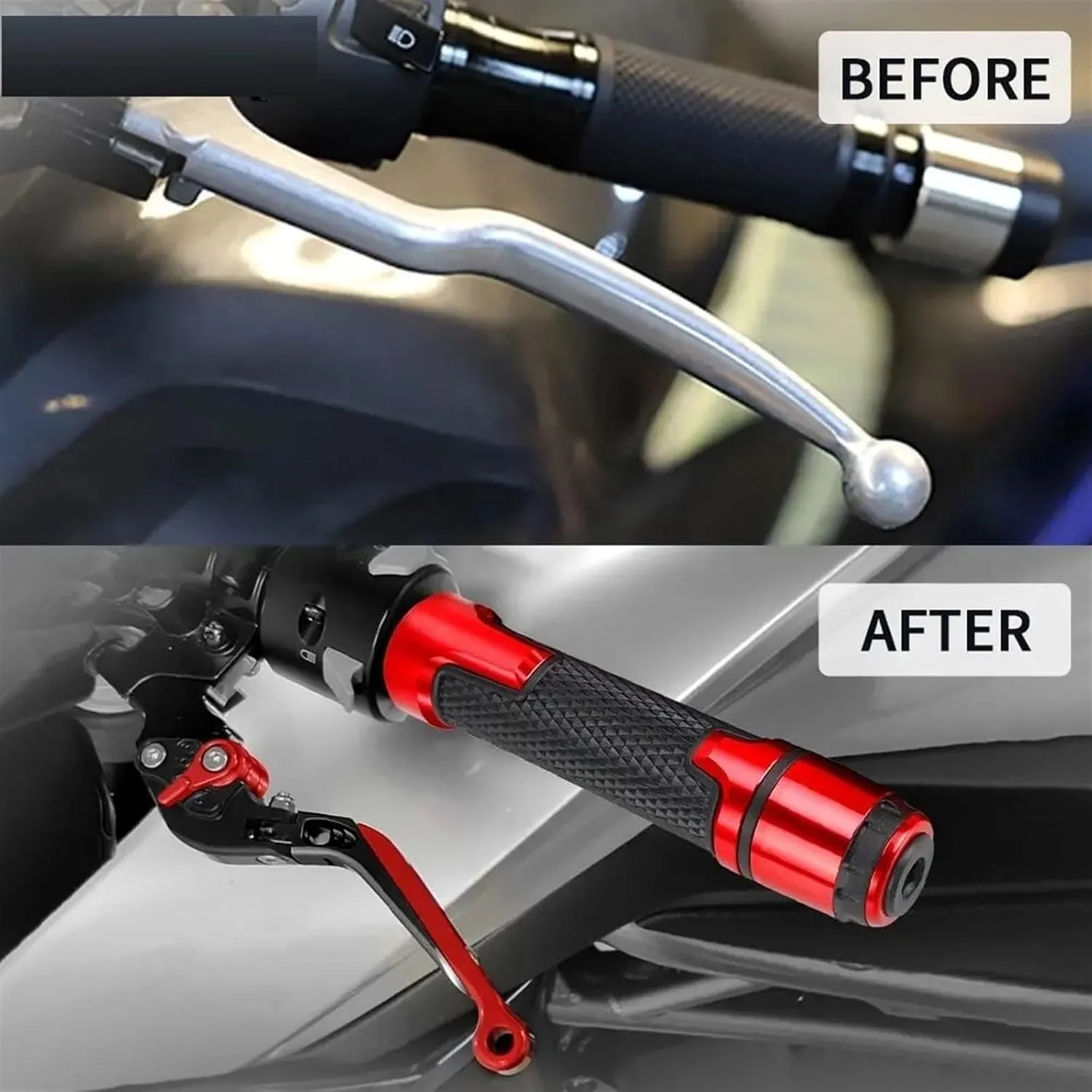 Motorcycle Accessories Brake Clutch Levers Handlebar Handle bar Hand Grips Ends for H┐onda CRF1100L A┐frica T┐Win CRF 1100 L(C)