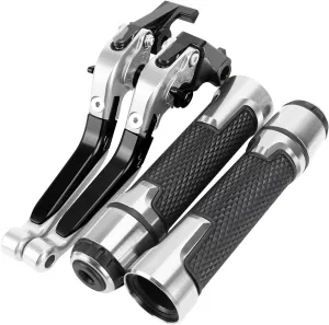 Motorcycle Accessories Brake Clutch Levers Handlebar Handle bar Hand Grips Ends for H┐onda CRF1100L A┐frica T┐Win CRF 1100 L(C)