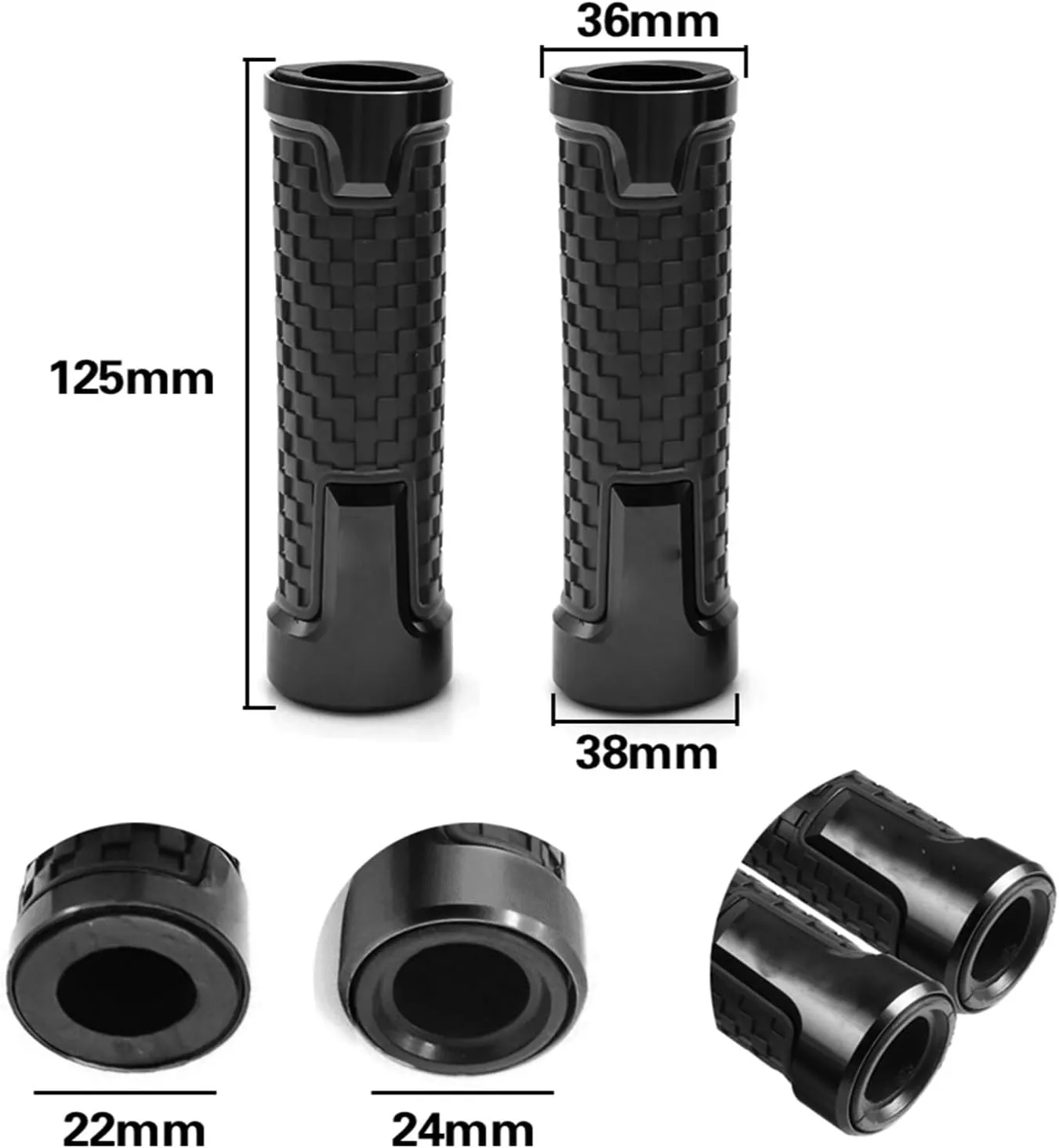 Motorcycle Accessories Brake Clutch Levers Handlebar Handle bar Hand Grips Ends for H┐onda CRF1100L A┐frica T┐Win CRF 1100 L(C)