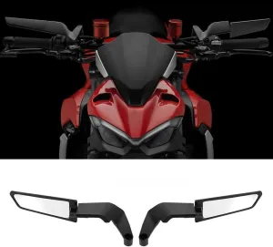 Motorcycle Rearview Mirrors for Honda CBF 150 250 500 2006-2007, Adjustable Motorcycle Mirrors Motorcycle Rear View Mirrors, Motorbike Side Mirrors Handlebar Mirror