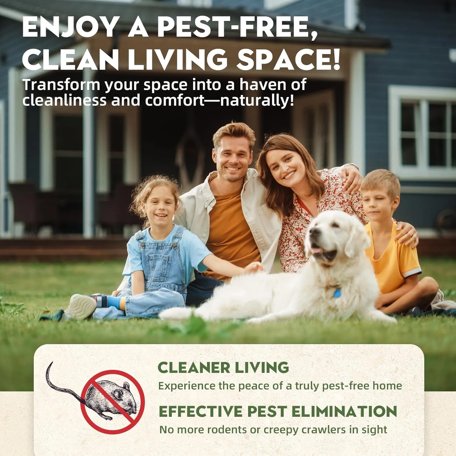 Mouse Repellent Pest Control Pouches, Safe for Pets and Humans, Natural Rodent Deterrent for Mice, Rats, Spiders, Ants, and Roaches - Effective Indoor & Outdoor Use (45 Pack)