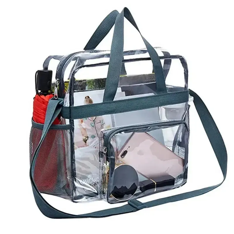 Multi-Compartment Clear stadium bag