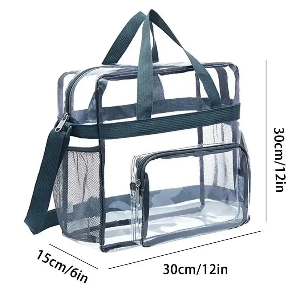 Multi-Compartment Clear stadium bag