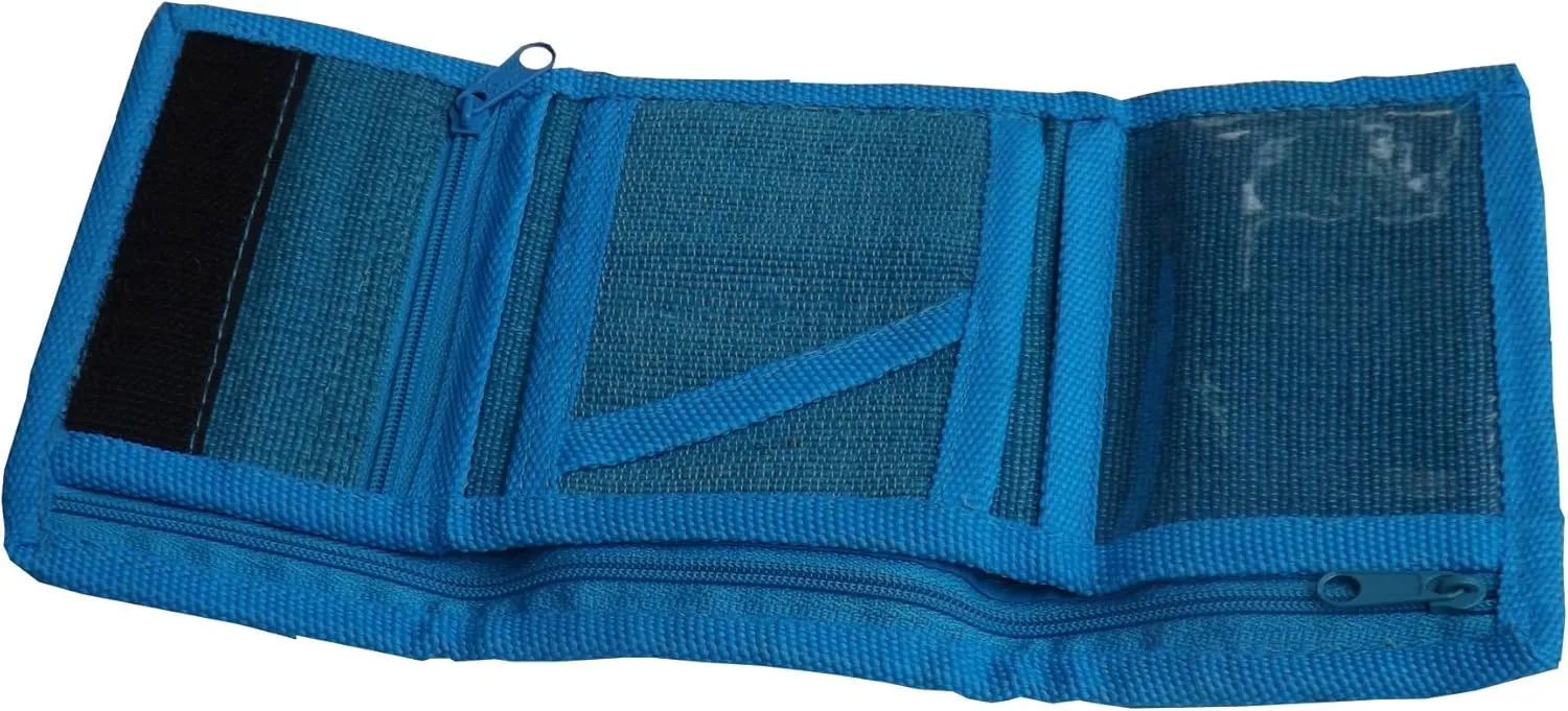 Natural Abaca Fiber Large Wallet