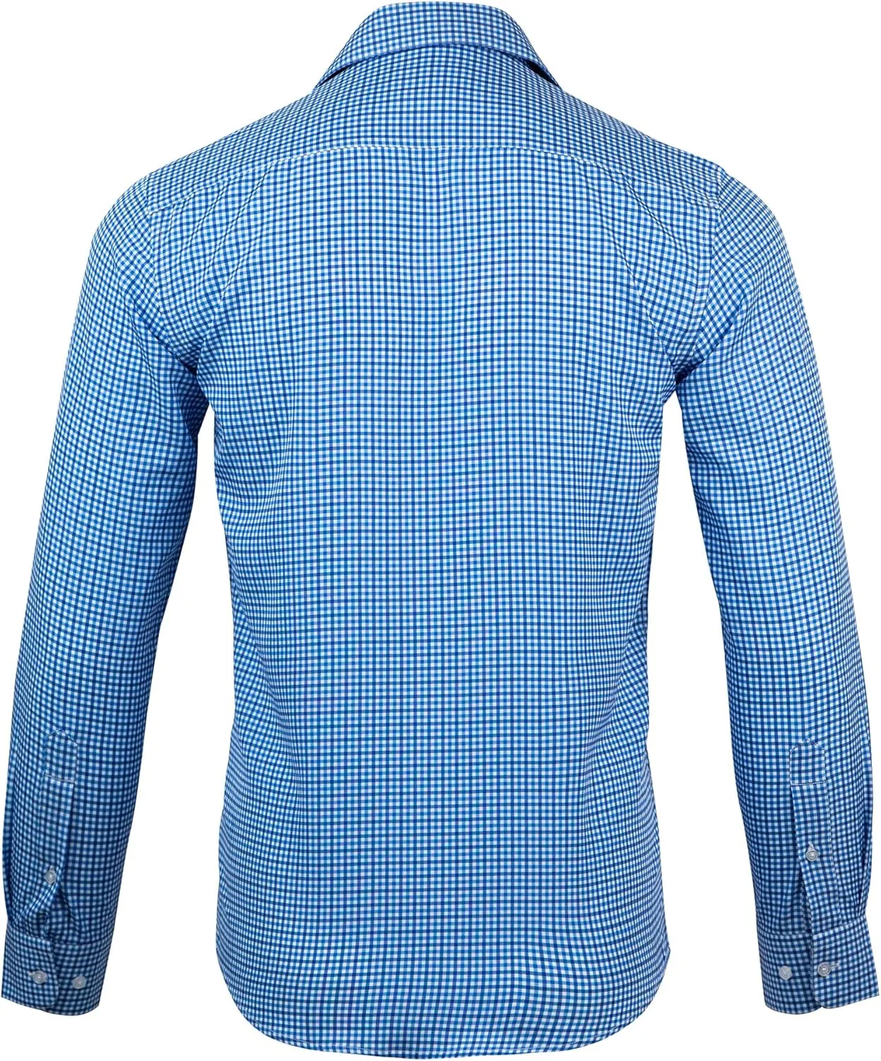 NAUTICA Slim Fit Mens Dress Shirts Long Sleeve Button Down Wrinkle Free Formal 4-Way Stretch