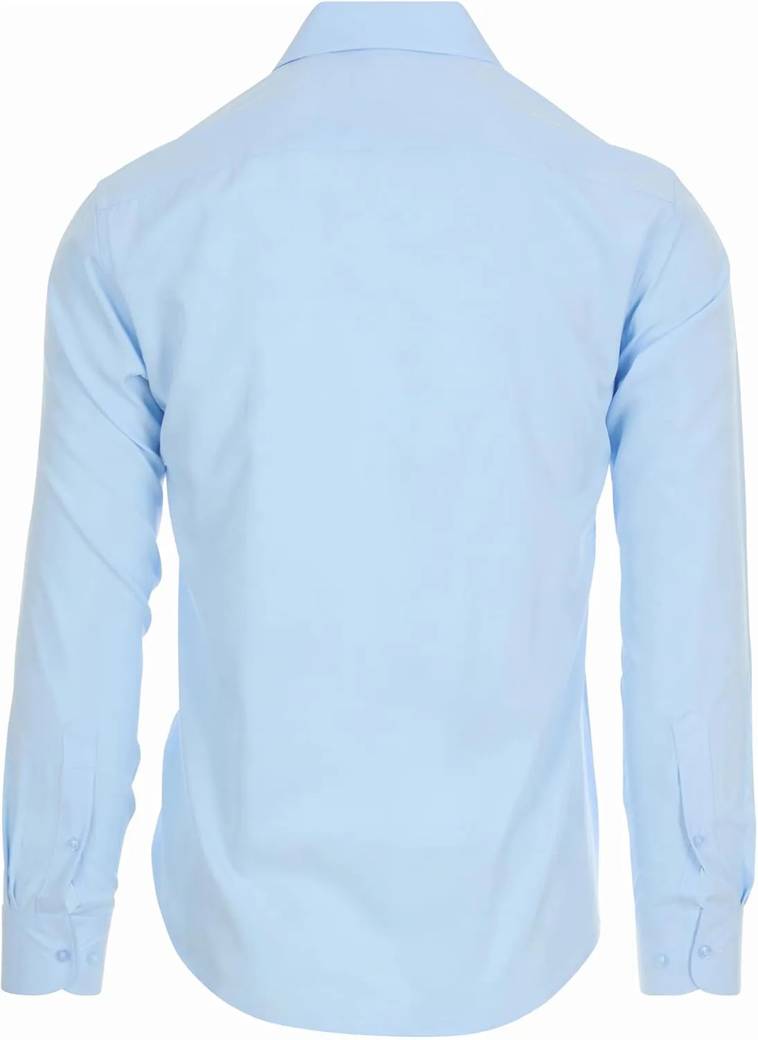 NAUTICA Slim Fit Mens Dress Shirts Long Sleeve Button Down Wrinkle Free Formal 4-Way Stretch
