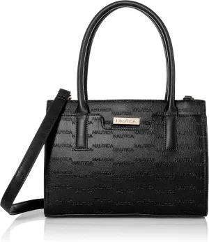 Nautica Womens Sandy Jr. Top Handel Satchel with Removable Crossbody Strap