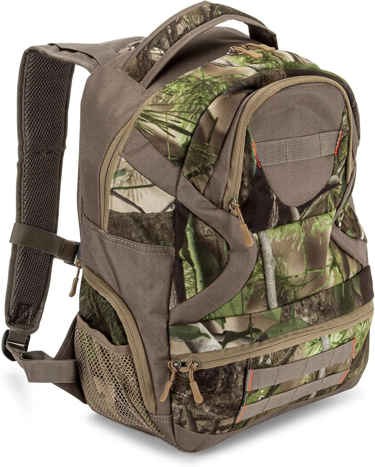 North Mountain Gear Hunting Backpack - Lightweight   Waterproof   Small Hunting Pack - Woodland Green