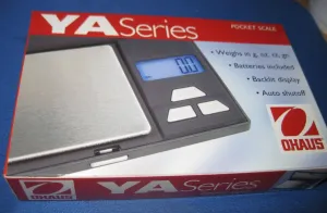 Ohaus - 80251912 YA Gold Hand-Held Jewelry Scale, 500g Capacity and 0.1g Readability