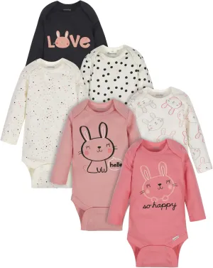 Onesies Brand baby-boys 6-pack Long Sleeve Bodysuits