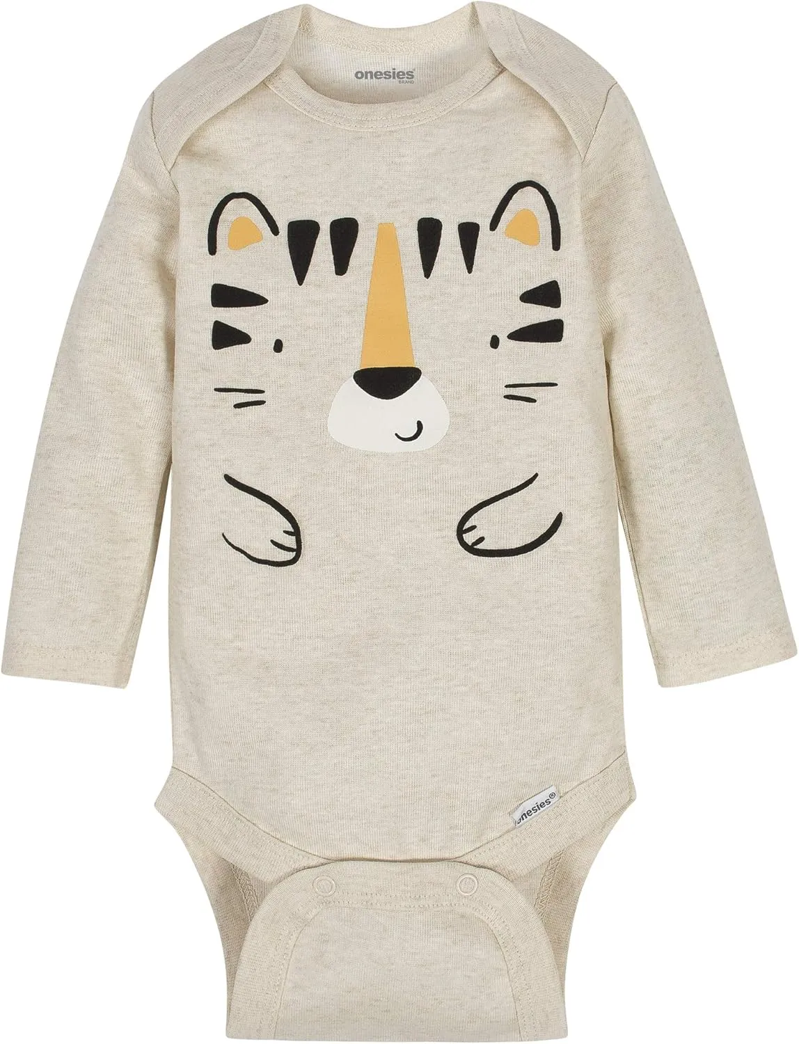Onesies Brand unisex-baby 6-pack Long Sleeve Bodysuits