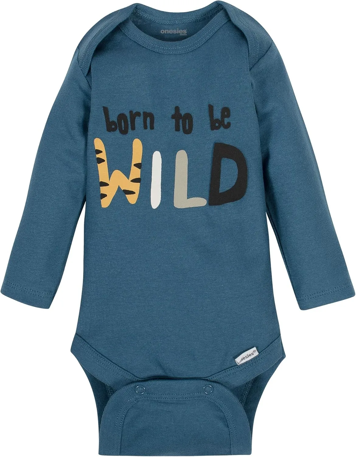 Onesies Brand unisex-baby 6-pack Long Sleeve Bodysuits