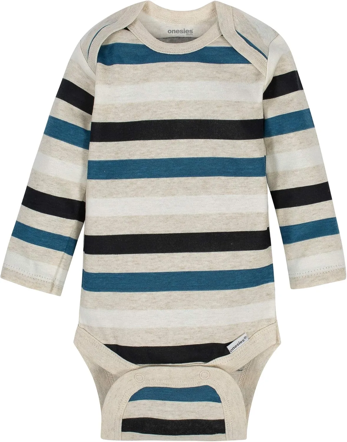 Onesies Brand unisex-baby 6-pack Long Sleeve Bodysuits