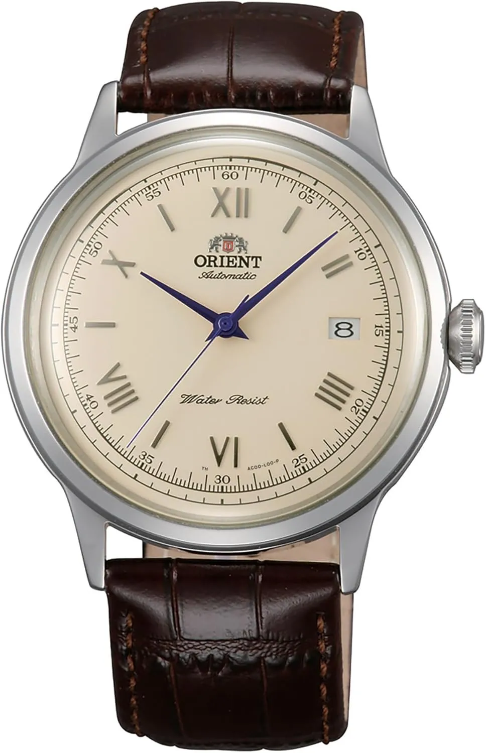 Orient 'Bambino Version 2' Stainless Steel Automatic/Hand-Winding Dress Watch